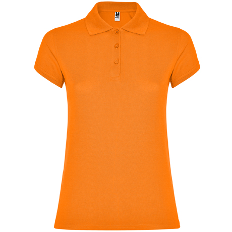 POLO STAR WOMAN NARANJA