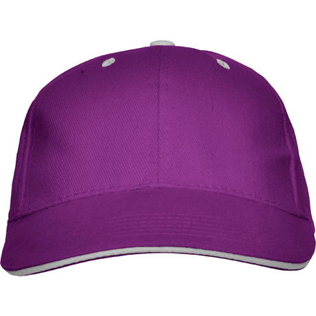 GORRA PANEL PURPURA