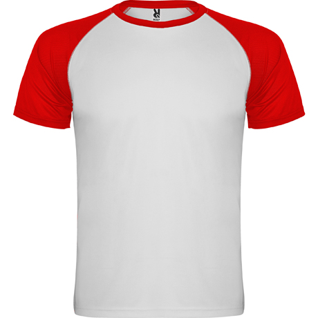 CAMISETA INDIANAPOLIS BLANCO-ROJO