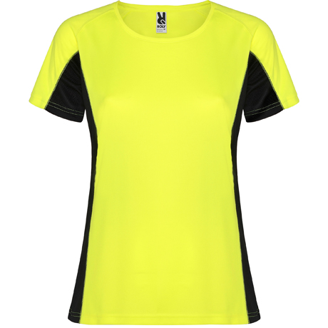 CAMISETA SHANGHAI WOMAN amarillo fluor plomo