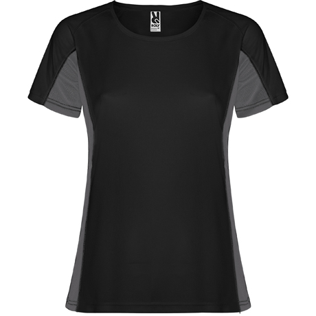 CAMISETA SHANGHAI WOMAN negro plomo