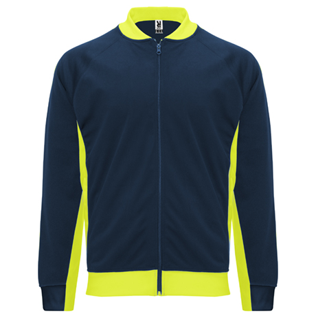 CHAQUETA ILIADA MARINO-AMARILLO FLUOR