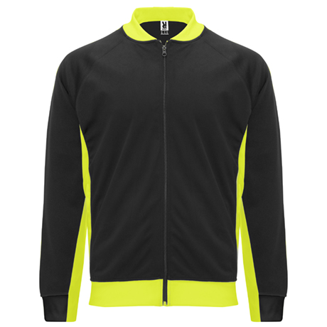 CHAQUETA ILIADA NEGRO-AMARILLO FLUOR