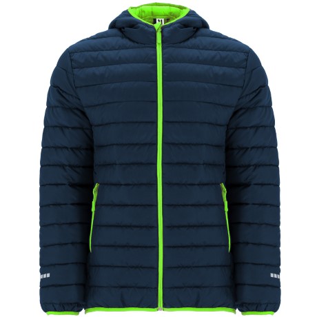 CHAQUETA NORWAY SPORT marino verde fluor
