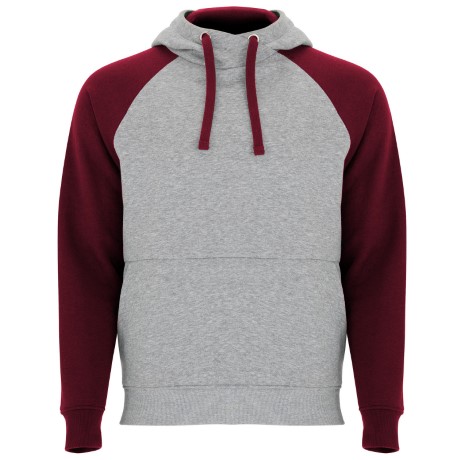 SUDADERA BADET GRIS GRANATE