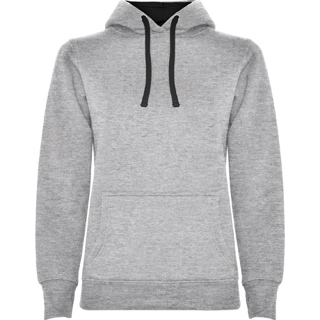 SUDADERA URBAN WOMAN gris negro