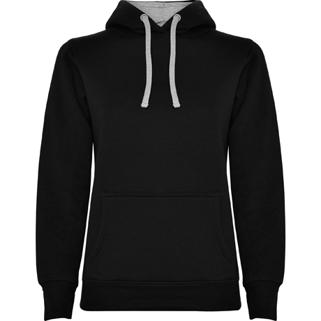 SUDADERA URBAN WOMAN negro gris