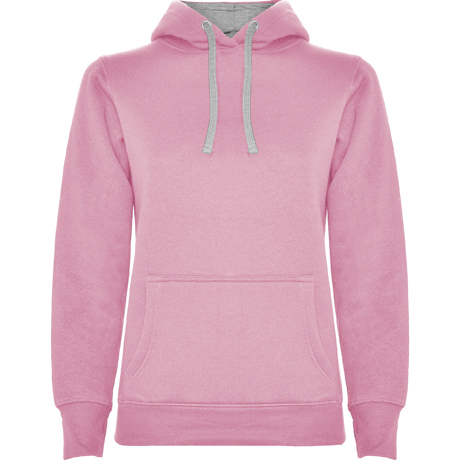 SUDADERA URBAN WOMAN rosa gris